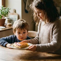 Et si la galette des Rois apprenait bien plus qu’elle ne nourrit ? Découvrez pourquoi ce moment est une vraie leçon de partage pour les enfants. copie