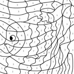 Qui se cache dans ce coloriage magique 17 ?