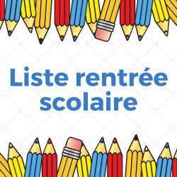 Une liste regroupant tous les achats scolaires. Des fournitures scolaires aux vêtements , listez tout pour ne reine oublier.