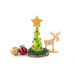 Comment faire un sapin avec un cône en polystyrène ?✨