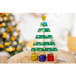 Un sapin de Noël lumineux en bois | Tuto DIY | Tête à modeler