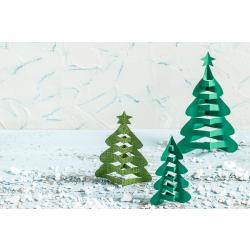 Sapins en Kirigami