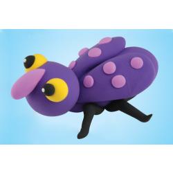 Scarabée en pâte à modeler