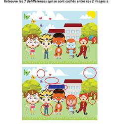 Solution du jeu à imprimer sur le thème du Carnaval copie