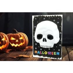 Tableau Halloween : Tête de mort