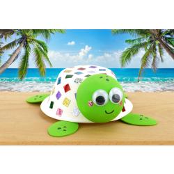 La tortue aux écailles scintillantes : le DIY facile et rapide