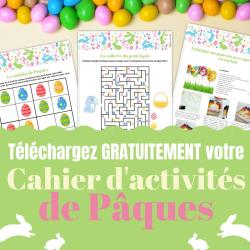 Le cahier d'activités de Pâques à imprimer