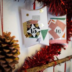 Un joli calendrier de l'Avent à fabriquer avec des branches