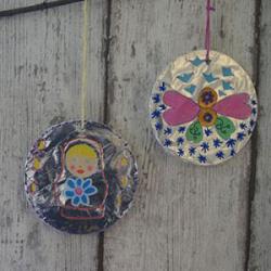DIY - fabriquer votre guirlande de Noël en aluminium