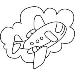 Avion 07 - Motif à décorer