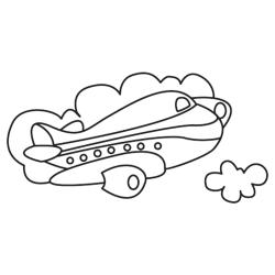 Avion 07 - Motif à décorer