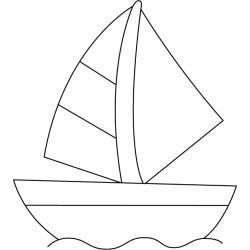 Bateau 08 - Motif à décorer