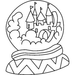 Coloriage du portrait de la princesse