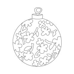 Six boules de Noël