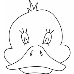 Coloriage des canards dans la campagne