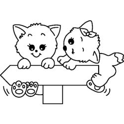 Chat 12 - Motif à décorer
