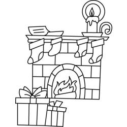 La petite fille au cadeau de Noël