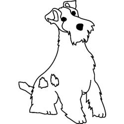 coloriage husky