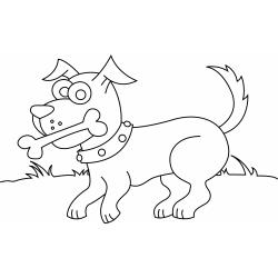 coloriage teckel
