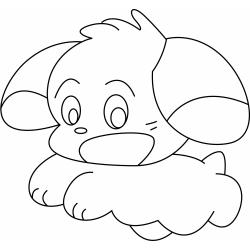 coloriage teckel