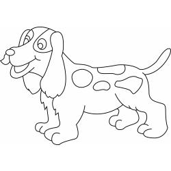 coloriage shiba inu