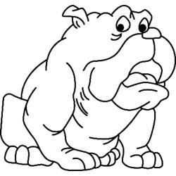 Coloriage chiots mignon