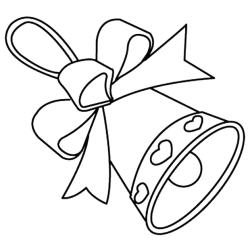 Le dessin de cloche avec son ruban est un joli coloriage de cloches. Un dessin aux traits épais, adaptés aux plus petits et facilement utilisable comme motif à reporter sur tous vos supports. Retrouve