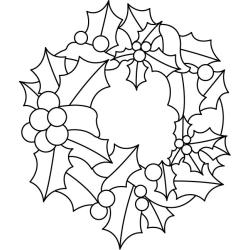 Houx 01 - Motif à décorer
