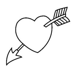 Coloriage Saint-Valentin : couple