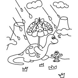 Dinosaure 04 - Motif à décorer