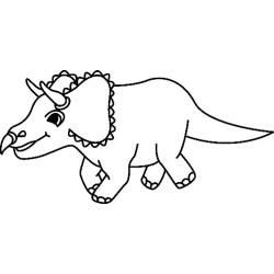 Dinosaure 07 - Motif à décorer