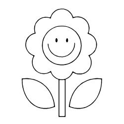 Fleur 018 - Motif à décorer