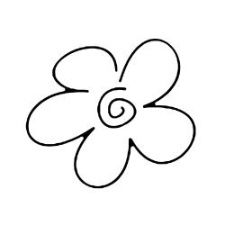 Fleur 018 - Motif à décorer