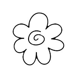 Fleur 018 - Motif à décorer