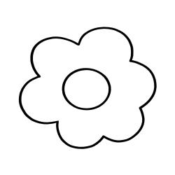Fleur 023 - Motif à décorer