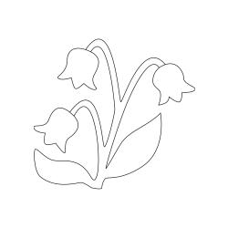 Fleur 030 - Motif à décorer