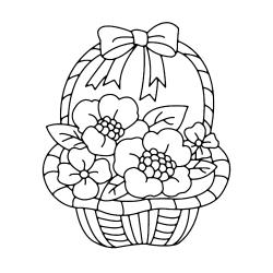 Fleurs 005 - Motif à décorer