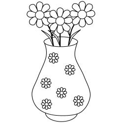 Fleurs 009 - Motif à décorer