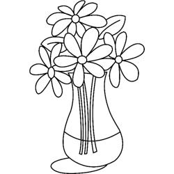 Fleurs 023 - Motif à décorer