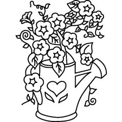 Fleurs 023 - Motif à décorer