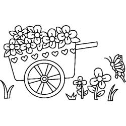 Fleurs 029 - Motif à décorer