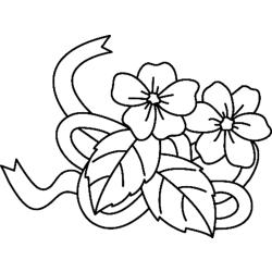 Fleurs 029 - Motif à décorer