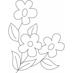 Fleurs 031 - Motif à décorer