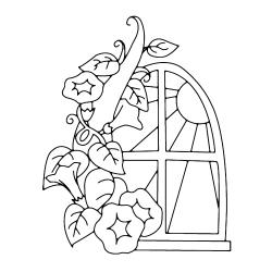 Fleurs 036 - Motif à décorer