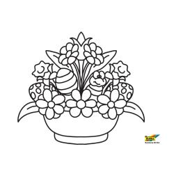 Fleurs 042 - Motif à décorer