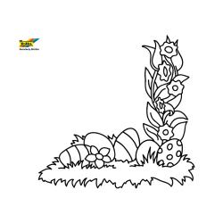 Fleurs 048 - Motif à décorer