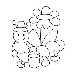 Fleurs 050 - Motif à décorer