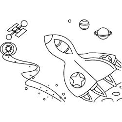 coloriage d'un gros avion
