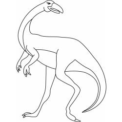 Elmisaurus - Motif à décorer