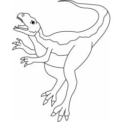 Elmisaurus - Motif à décorer